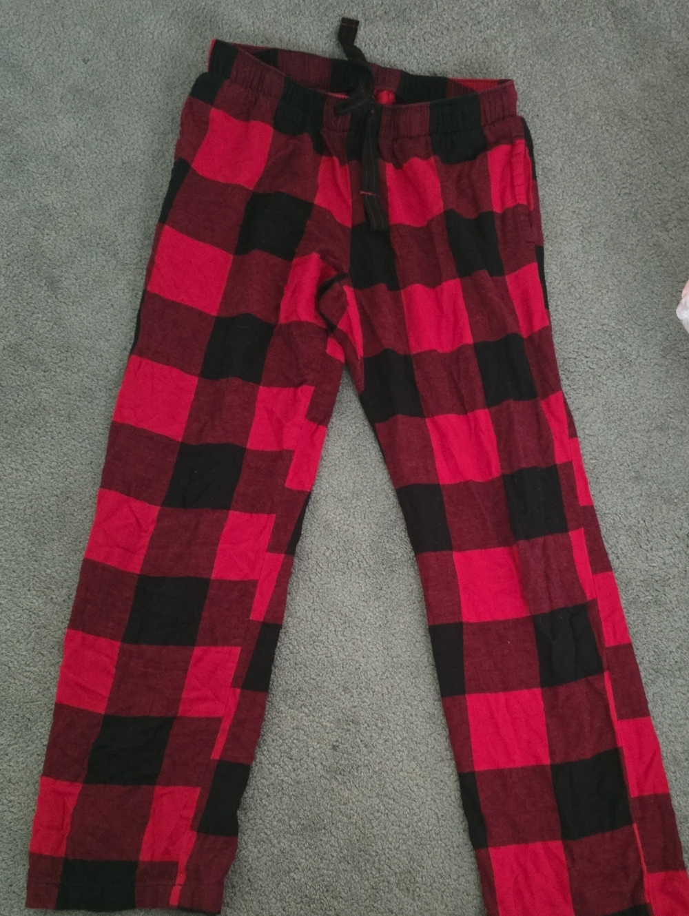 Red & Black Buffalo Plaid Kids Pajama Pants